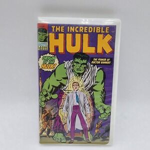 The Incredible Hulk – Origin of the Hulk / Power of Dr. Banner – VHS Vintage